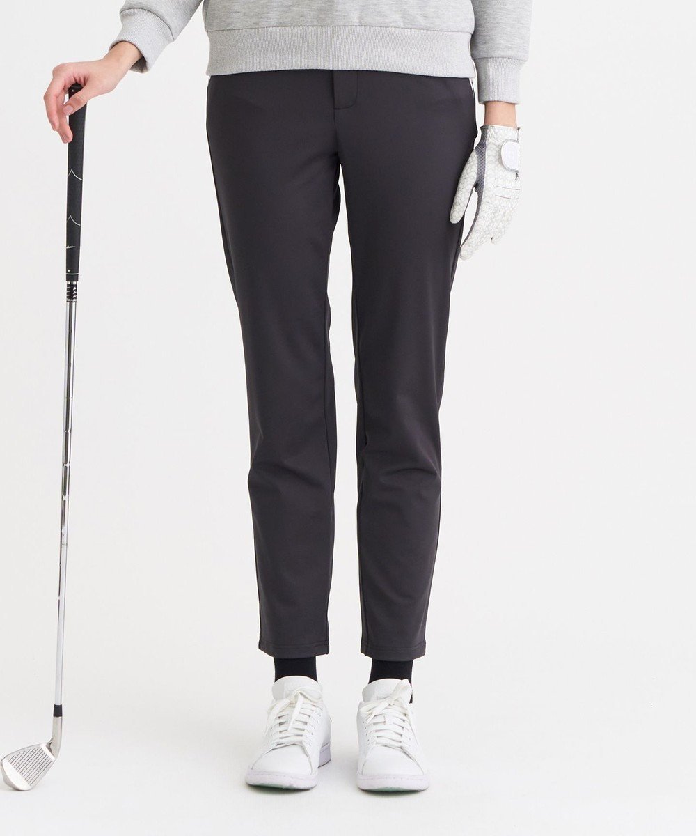 【23区 ゴルフ/NIJYUSANKU GOLF】の【WOMEN】ハイゲージスムースパンツ ストレッチ インテリア・キッズ・メンズ・レディースファッション・服の通販 founy(ファニー) 　ファッション　Fashion　レディースファッション　Fashion for Women　パンツ　Pants & Trousers　ゴルフ　Golf　シンプル　Simple, Minimal　ストレッチ　Stretch, Stretchy Fabric　テーパード　Tapered, Tapered Pants　ビジネス 仕事 通勤　Business / Work / Commuting　ポケット　Pocket, Pocket Detail　エレガント 上品　Elegant　A/W・秋冬　Autumn/Winter　グレー系|ID: prp329100004710954 ipo3291000000035711090