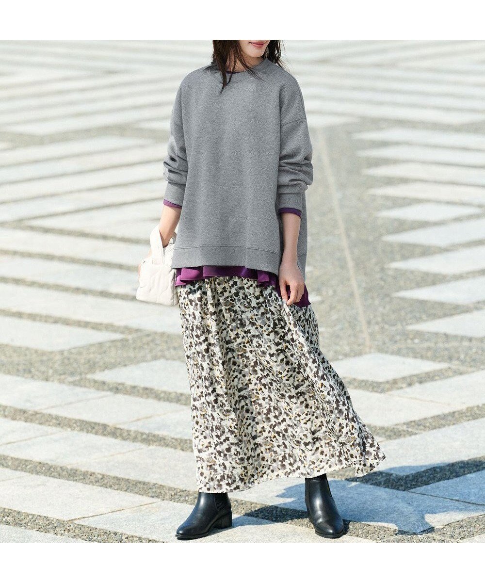 【エニー/ANY】の【ウエストゴム】モザイクプリントスカート インテリア・キッズ・メンズ・レディースファッション・服の通販 founy(ファニー) 　ファッション　Fashion　レディースファッション　Fashion for Women　スカート　Skirts　洗える　Machine Washable　ギャザー　Gathered, Ruffled　シンプル　Simple, Minimal　スウェット / スエット　Sweatshirt, Sweatwear　ダウン　Down, Puffer　ドット　Polka Dot, Dot Pattern　ボトム　Bottoms, Lower Wear　A/W・秋冬　Autumn/Winter　S/S・春夏　SS, Spring/Summer, Warm Season　夏　Summer　エレガント 上品　Elegant　エクリュベース|ID: prp329100004710956 ipo3291000000034092569