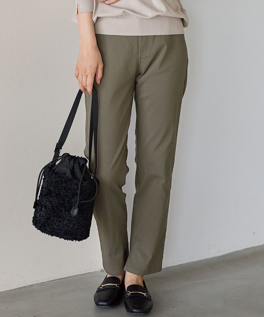 【エニー/ANY】の【ウエストゴム】7days裏起毛テーパードパンツ 人気、トレンドファッション・服の通販 founy(ファニー) 　ファッション　Fashion　レディースファッション　Fashion for Women　パンツ　Pants & Trousers　洗える　Machine Washable　シンプル　Simple, Minimal　スウェット / スエット　Sweatshirt, Sweatwear　ストレート　Straight, Straight Cut　スニーカー　Sneakers, Trainers　スリット　Slit, Slit Detail　ポケット　Pocket, Pocket Detail　A/W・秋冬　Autumn/Winter　おすすめ　Recommended / Our Picks　ビジネス 仕事 通勤　Business / Work / Commuting　 other-1|ID: prp329100004710957 ipo3291000000035589125