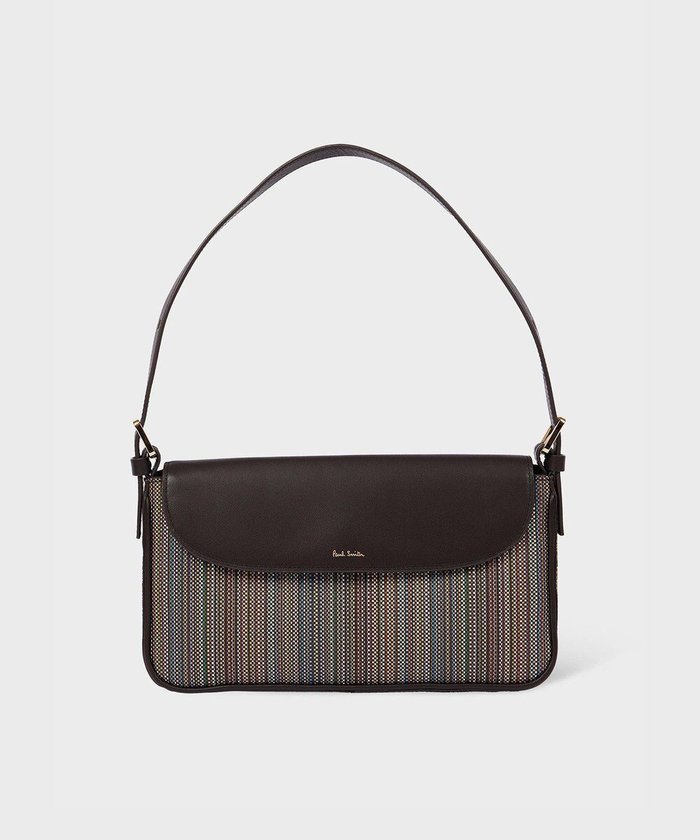 【ポール スミス/Paul Smith】のSignature Stripe トップハンドル バッグ インテリア・キッズ・メンズ・レディースファッション・服の通販 founy(ファニー) https://founy.com/ ファッション Fashion レディースファッション Fashion for Women バッグ Bags エレガント 上品 Elegant キャンバス Canvas, Canvas Fabric コーティング Coating, Coated Finish トレンド Trend, Trending Now フォルム Silhouette, Form フラップ Flap, Flap Pocket リュクス Luxury, Elegant, High-End, Chic |ID: prp329100004710958 ipo3291000000034029066