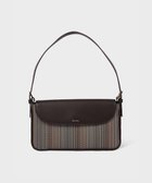 【ポール スミス/Paul Smith】のSignature Stripe トップハンドル バッグ ダークブラウン|ID: prp329100004710958 ipo3291000000034029067