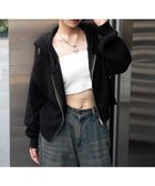 【ウィゴー/WEGO】のダメージニットジップパーカー 人気、トレンドファッション・服の通販 founy(ファニー) ファッション Fashion レディースファッション Fashion for Women トップス・カットソー Cut & Sew Tops ニット Knit Tops & Sweaters レディースパーカー・カジュアルフーディー Casual Hoodies & Sweatshirts ガーリー Girly, Feminine Style スウェット / スエット Sweatshirt, Sweatwear スニーカー Sneakers, Trainers スマホ Smartphone, Mobile Device ダメージ Distressed, Destroyed デニム Denim, Jeans Material トレンド Trend, Trending Now パーカー Hoodie, Parka フロント Front, Front Design リラックス Relax, Relaxed Fit A/W・秋冬 Autumn/Winter thumbnail ブラック|ID: prp329100004710961 ipo3291000000034029075