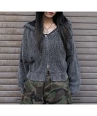 【ウィゴー/WEGO】のダメージニットジップパーカー 人気、トレンドファッション・服の通販 founy(ファニー) ファッション Fashion レディースファッション Fashion for Women トップス・カットソー Cut & Sew Tops ニット Knit Tops & Sweaters レディースパーカー・カジュアルフーディー Casual Hoodies & Sweatshirts ガーリー Girly, Feminine Style スウェット / スエット Sweatshirt, Sweatwear スニーカー Sneakers, Trainers スマホ Smartphone, Mobile Device ダメージ Distressed, Destroyed デニム Denim, Jeans Material トレンド Trend, Trending Now パーカー Hoodie, Parka フロント Front, Front Design リラックス Relax, Relaxed Fit A/W・秋冬 Autumn/Winter thumbnail スミクロ|ID: prp329100004710961 ipo3291000000034029076