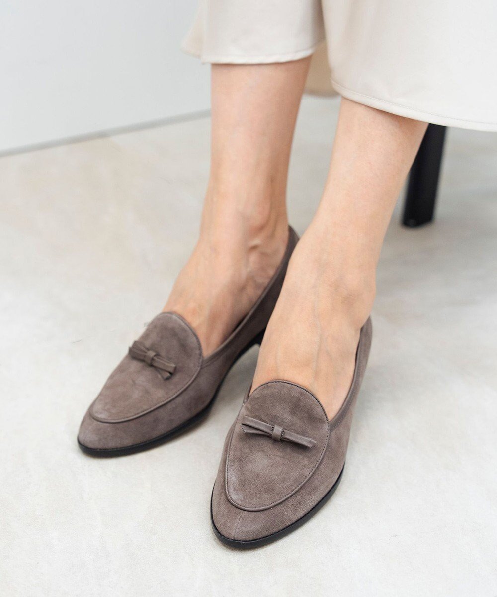 【アポム/APOM】の本革ベルジャンシューズ30 インテリア・キッズ・メンズ・レディースファッション・服の通販 founy(ファニー) 　ファッション　Fashion　レディースファッション　Fashion for Women　エレガント 上品　Elegant　シューズ　Shoes, Footwear　ソックス　Socks, Hosiery　タイツ　Tights, Legwear　メンズ　Men's, Menswear　リボン　Ribbon, Bow　楽ちん　Easy Fit, Comfortable　グレージュスエード|ID: prp329100004710965 ipo3291000000034320388