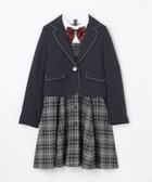 【エニィ/ANY / KIDS】の【any FAM JUNIOR】ジャケット付きワンピース 人気、トレンドファッション・服の通販 founy(ファニー) ファッション Fashion キッズファッション Fashion for Kids ワンピース Dresses ジャケット Jacket, Outerwear セレモニー Ceremony ドッキング Docking, Mixed Material パイピング Piping, Trim Design ブローチ Brooch, Pin Brooch リボン Ribbon, Bow エレガント 上品 Elegant 卒業式 Graduation Ceremony 定番 Standard, Basic Item A/W・秋冬 Autumn/Winter thumbnail ネイビー×グレーチェック|ID: prp329100004713091 ipo3291000000035909035