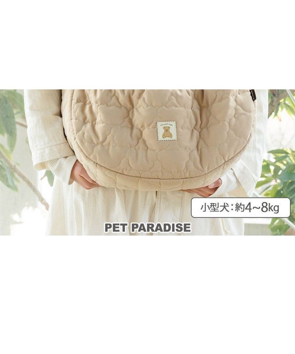 【ペットパラダイス/PET PARADISE / GOODS】のペットパラダイス くまちゃん ソフト スリング M 小型犬 4～8kg インテリア・キッズ・メンズ・レディースファッション・服の通販 founy(ファニー) 　春　Spring　キルト　Quilt, Quilted Fabric　コンパクト　Compact, Small Size　ショルダー　Shoulder, Shoulder Strap　ラップ　Wrap, Wrap Design　犬　Dog　旅行　Travel　ホーム・キャンプ・アウトドア・お取り寄せ　Home Living / Home & Lifestyle / Camping Gear / Outdoor Camping　ペットグッズ　Pet Supplies　ベージュ|ID: prp329100004713097 ipo3291000000034047105