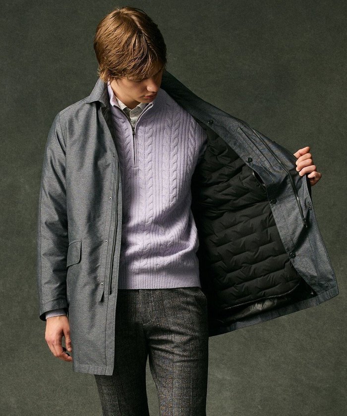 【ジョセフ アブード/JOSEPH ABBOUD / MEN】の【外せるダウンライナー/軽量/撥水】2WAYインターレース ダウンコート インテリア・キッズ・メンズ・レディースファッション・服の通販 founy(ファニー) https://founy.com/ ファッション Fashion メンズファッション Fashion for Men アウター Men's Coats Outerwear ダウンジャケット / 軽量ダウン Down Jackets & Coats 軽量 Lightweight, Ultra Light ジャケット Jacket, Outerwear スタイリッシュ Stylish, Fashionable ストレッチ Stretch, Stretchy Fabric スマート Smart, Elegant ダウン Down, Puffer パターン Pattern, Design Print ライナー Liner, Inner Layer レース Lace, Lace Fabric A/W・秋冬 Autumn/Winter 新作・新入荷 New Arrivals / New In おすすめ Recommended / Our Picks エレガント 上品 Elegant ビジネス 仕事 通勤 Business / Work / Commuting |ID: prp329100004713104 ipo3291000000034047122