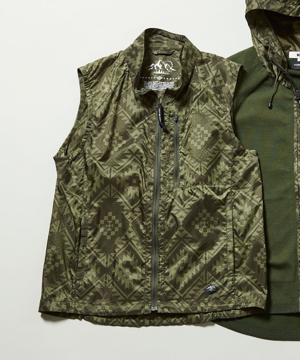 【ジョセフ アブード マウンテン/JOSEPH ABBOUD MOUNTAIN / MEN】の【UNISEX】ポケッタブル ネイティブモチーベスト 人気、トレンドファッション・服の通販 founy(ファニー) 　ファッション　Fashion　メンズファッション　Fashion for Men　トップス・カットソー　Cut & Sew Tops　ベスト・ジレ　Vests & Gilets　小旅行　Short Trip　ユニセックス　Unisex, Genderless　コンパクト　Compact, Small Size　ネイティブ　Native, Ethnic Style　プリント　Print, Printed Pattern　ベスト　Vest, Waistcoat　ポケット　Pocket, Pocket Detail　夏　Summer　春　Spring　S/S・春夏　SS, Spring/Summer, Warm Season　 other-1|ID: prp329100004713127 ipo3291000000034047197