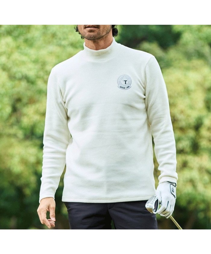 【23区 ゴルフ/23区GOLF / MEN】の【MEN】冬の暖かトップス!グランサーモリブ モックネック インテリア・キッズ・メンズ・レディースファッション・服の通販 founy(ファニー) https://founy.com/ ファッション Fashion メンズファッション Fashion for Men トップス・カットソー Cut & Sew Tops アクリル Acrylic Material インナー Innerwear カットソー Cut and Sewn Top ゴルフ Golf ジャケット Jacket, Outerwear スウェット / スエット Sweatshirt, Sweatwear ストレッチ Stretch, Stretchy Fabric ベーシック Basic, Essential モックネック Mock Neck, Short Turtleneck 冬 Winter / This Winter 定番 Standard, Basic Item A/W・秋冬 Autumn/Winter 防寒 Cold Protection, Winter-Ready |ID: prp329100004713137 ipo3291000000034047241