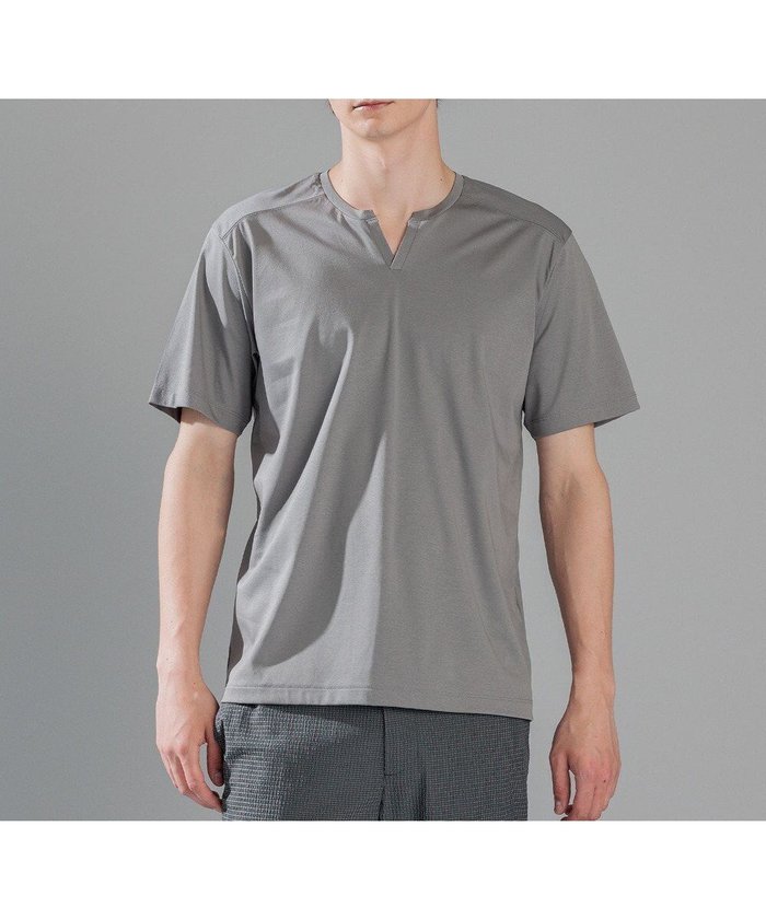 【ジョゼフ オム/JOSEPH HOMME / MEN】の【WEB 一部店舗限定】 WEB限定カラーあり コットンソフィア キーネックTシャツ インテリア・キッズ・メンズ・レディースファッション・服の通販 founy(ファニー) https://founy.com/ ファッション Fashion メンズファッション Fashion for Men トップス・カットソー Cut & Sew Tops メンズシャツ Shirts おすすめ Recommended / Our Picks カットソー Cut and Sewn Top ショルダー Shoulder, Shoulder Strap シルケット Silket, Silky Cotton シンプル Simple, Minimal プリント Print, Printed Pattern ベーシック Basic, Essential レギュラー Regular, Standard Fit 半袖 Short Sleeve, Half Sleeve 夏 Summer 定番 Standard, Basic Item 春 Spring S/S・春夏 SS, Spring/Summer, Warm Season |ID: prp329100004713140 ipo3291000000034047256