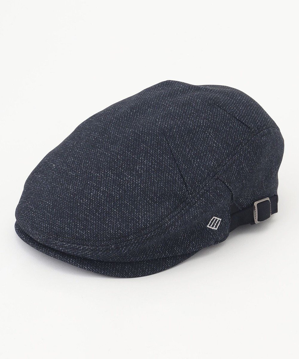 【ジョセフ アブード/JOSEPH ABBOUD / MEN】のツィーディジャージ ハンチング インテリア・キッズ・メンズ・レディースファッション・服の通販 founy(ファニー) 　ファッション　Fashion　メンズファッション　Fashion for Men　ストレッチ　Stretch, Stretchy Fabric　チェック　Check, Plaid, Tartan　ツイード／ツィード　Choker, Choker Necklace　ツイル　Twist, Twisted Detail　プリント　Print, Printed Pattern　帽子　Hat, Headwear　ネイビー系|ID: prp329100004713141 ipo3291000000034047261