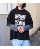 【ウィゴー/WEGO / MEN】のフェイクレイヤードグラフィックT(LS) グレーボーダー|ID: prp329100004713148 ipo3291000000034047288