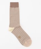 【ジェイ プレス/J.PRESS / MEN】の【カジュアル】ボーダーソックス ベージュ系|ID: prp329100004713149 ipo3291000000034047291