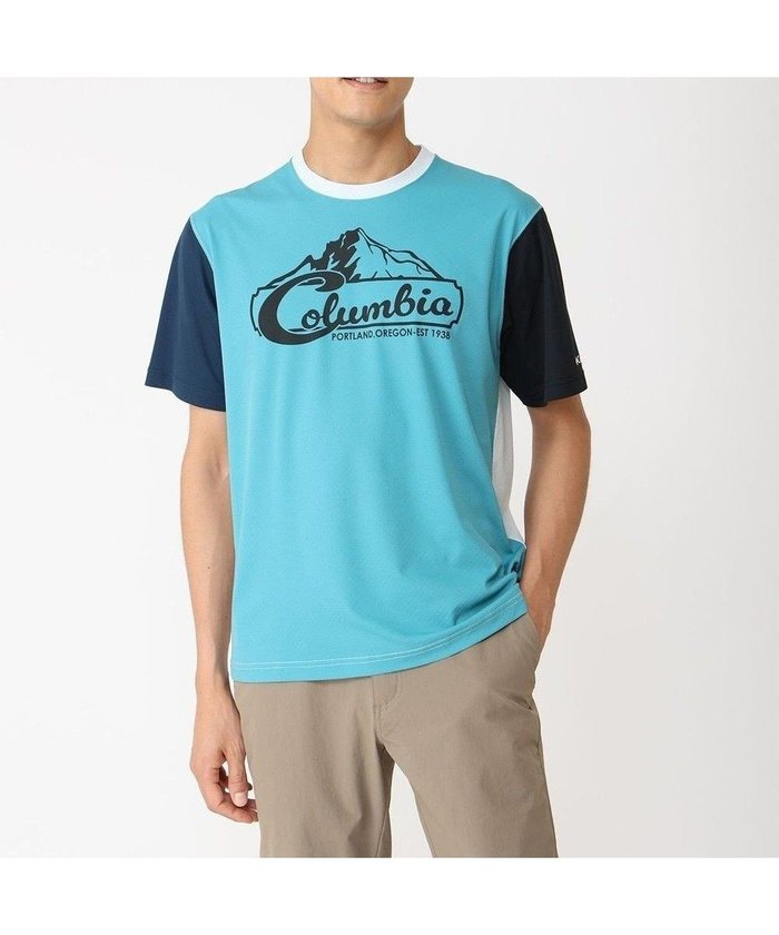 【コロンビア/Columbia / MEN】のColumbia/ ライトキャニオンオムニフリーズグラフィックショートスリーブTシャツ /コロンビア インテリア・キッズ・メンズ・レディースファッション・服の通販 founy(ファニー) https://founy.com/ ファッション Fashion メンズファッション Fashion for Men トップス・カットソー Cut & Sew Tops メンズシャツ Shirts カットソー Cut and Sewn Top グラフィック Graphic, Graphic Design サークル Circle, Round Design フロント Front, Front Design プリント Print, Printed Pattern ベーシック Basic, Essential 半袖 Short Sleeve, Half Sleeve メッシュ Mesh, Net Fabric A/W・秋冬 Autumn/Winter S/S・春夏 SS, Spring/Summer, Warm Season おすすめ Recommended / Our Picks 夏 Summer |ID: prp329100004713153 ipo3291000000034047300