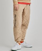 【ピーダブリュサーキュラス/PW CIRCULUS / MEN】の【MEN】ひょうたんキルト中綿ワイドジョガーパンツ ベージュ系|ID: prp329100004713157 ipo3291000000034047316