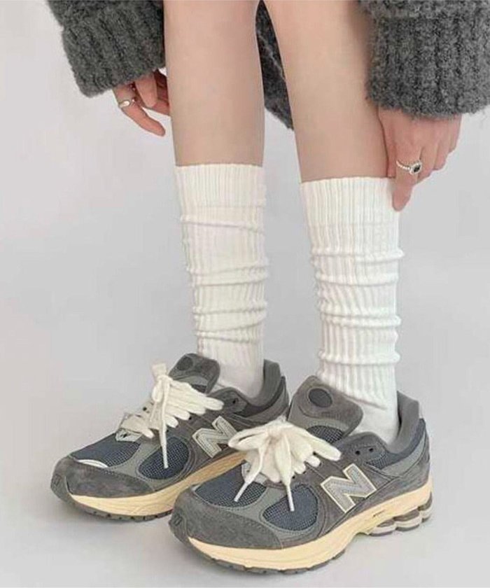 【ウィゴー/WEGO】のユルリブハイソックス インテリア・キッズ・メンズ・レディースファッション・服の通販 founy(ファニー) https://founy.com/ ファッション Fashion レディースファッション Fashion for Women ソックス&靴下 Socks & Hosiery レッグウェア・ストッキング Legwear & Hosiery シンプル Simple, Minimal スマホ Smartphone, Mobile Device ソックス Socks, Hosiery ワンポイント One Point, Statement Accent |ID: prp329100004713162 ipo3291000000034047336