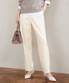 【自由区/JIYU-KU】のウールサキソニーテーパード パンツ アイボリー系|ID: prp329100004714205 ipo3291000000034365314
