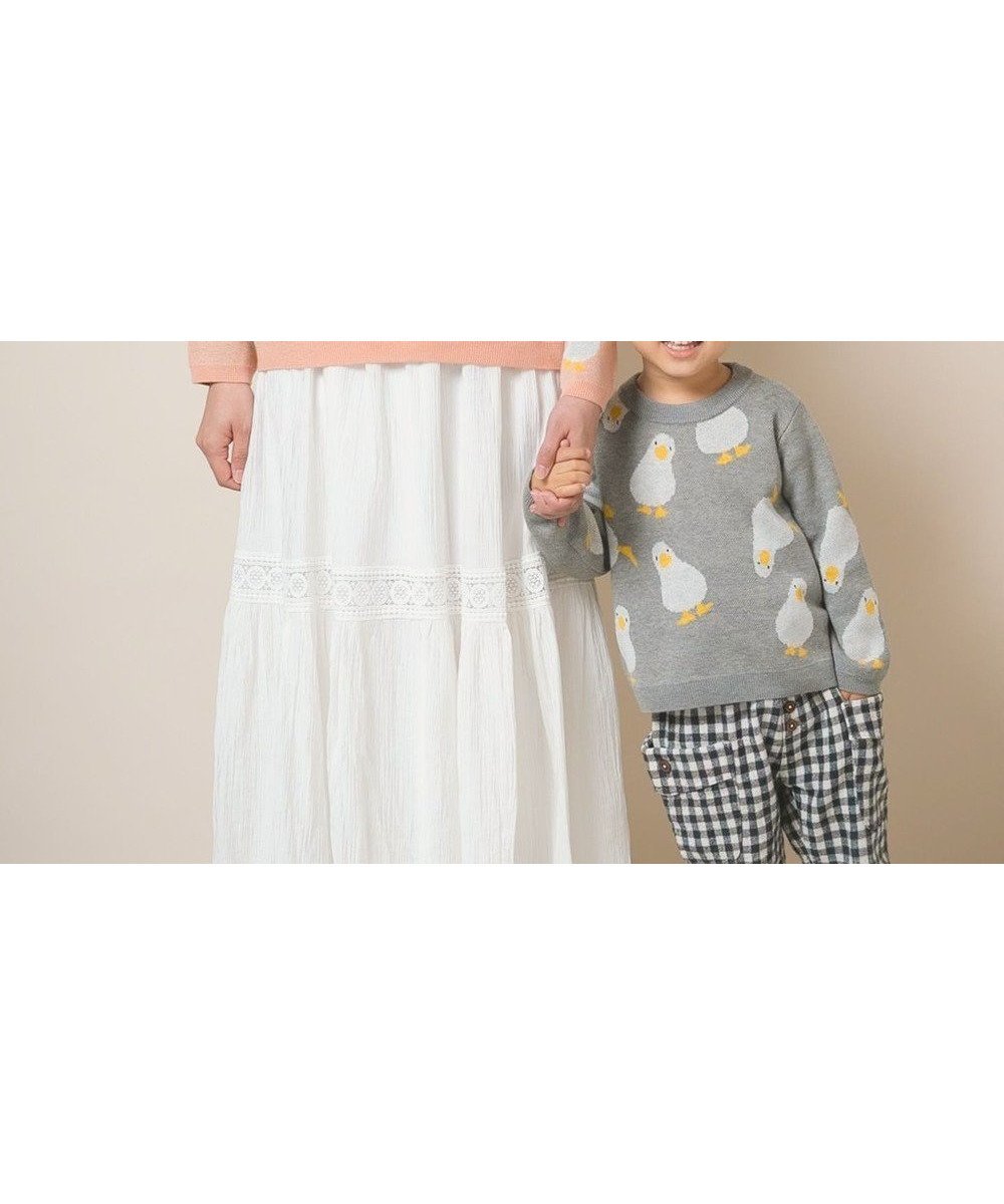 【アミアミ/ami amie】の【UNISEX】アヒルいっぱいプルオーバーFree Size インテリア・キッズ・メンズ・レディースファッション・服の通販 founy(ファニー) 　ファッション　Fashion　レディースファッション　Fashion for Women　トップス・カットソー　Cut & Sew Tops　ニット　Knit Tops & Sweaters　カジュアルプルオーバー・ニットトップス　Pullovers & Knit Tops / Casual Pullovers　ユニセックス　Unisex, Genderless　おすすめ　Recommended / Our Picks　セーター　Sweater, Knitwear　ブランケット　Blanket, Throw Blanket　冬　Winter / This Winter　夏　Summer　S/S・春夏　SS, Spring/Summer, Warm Season　A/W・秋冬　Autumn/Winter　ピンク|ID: prp329100004714209 ipo3291000000034058262