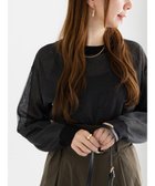 【テチチ/Te chichi】のシアーレイヤーニット ブラック|ID: prp329100004714218 ipo3291000000034058291