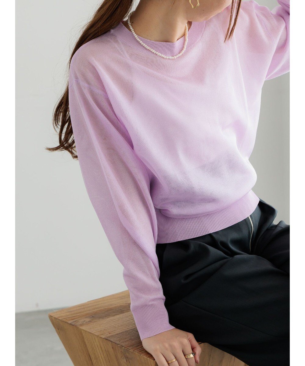 【テチチ/Te chichi】のシアーレイヤーニット インテリア・キッズ・メンズ・レディースファッション・服の通販 founy(ファニー) ファッション Fashion レディースファッション Fashion for Women トップス・カットソー Cut & Sew Tops ニット Knit Tops & Sweaters おすすめ Recommended / Our Picks キャミソール Camisole, Spaghetti Strap Top シアー Sheer, See-Through セーター Sweater, Knitwear 夏 Summer S/S・春夏 SS, Spring/Summer, Warm Season A/W・秋冬 Autumn/Winter ピンク|ID: prp329100004714218 ipo3291000000034058292