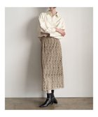 【テチチ/Te chichi】のケミカルレースナロースカート《2025Autumn catalog vol.2 item》 ベージュ|ID: prp329100004714226 ipo3291000000034058319