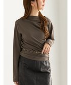 【テチチ/Te chichi】のスムースアシメロングスリーブプルオーバー《2025Autumn catalog vol.2 item》 カーキ|ID: prp329100004714232 ipo3291000000034058342