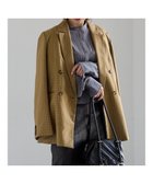 【テチチ/Te chichi】のダブルブレストジャケット(セットアップ可)《2025Autumn catalog vol.2 item》 ベージュ|ID: prp329100004714233 ipo3291000000034768984