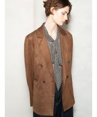 【テチチ/Te chichi】のダブルブレストジャケット(セットアップ可)《2025Autumn catalog vol.2 item》 ブラウン|ID: prp329100004714233 ipo3291000000034768986