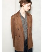 【テチチ/Te chichi】のダブルブレストジャケット(セットアップ可)《2025Autumn catalog vol.2 item》 ブラウン|ID: prp329100004714233 ipo3291000000036204700