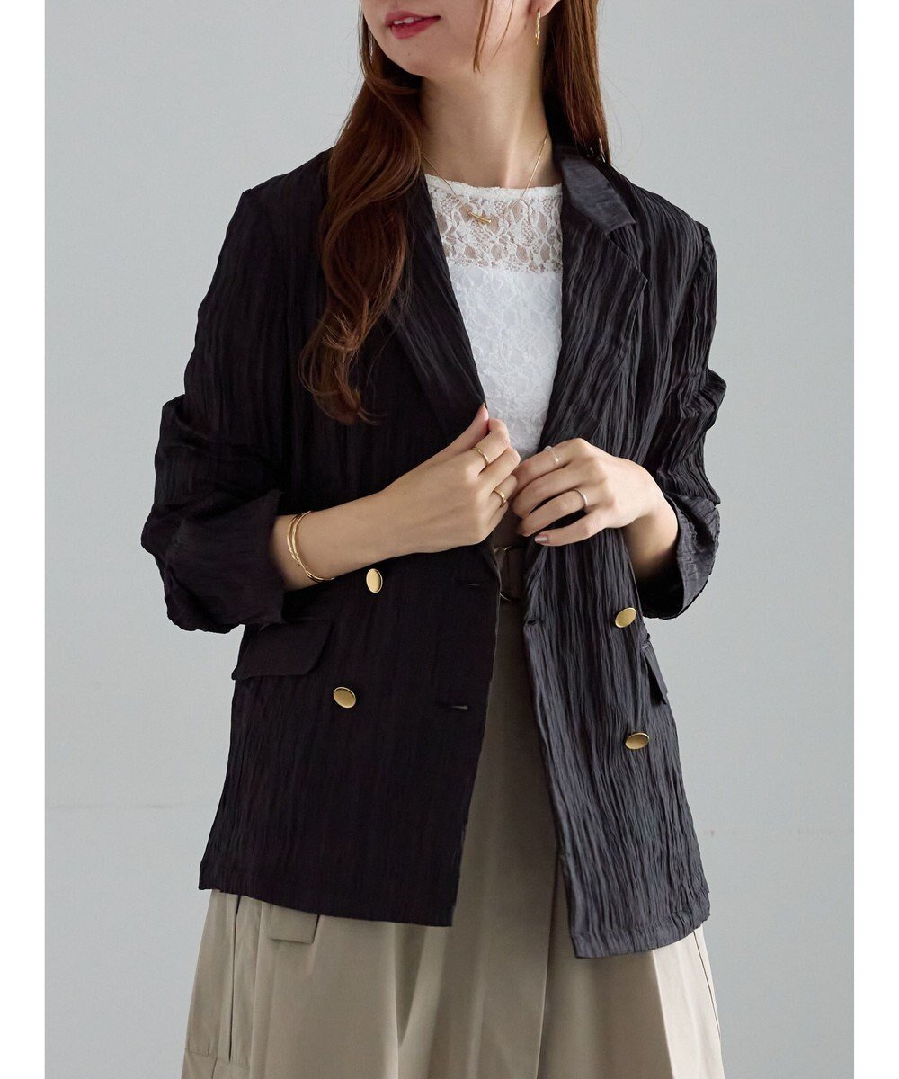 【テチチ/Te chichi】のリンクルライトテーラードジャケット 人気、トレンドファッション・服の通販 founy(ファニー) ファッション Fashion レディースファッション Fashion for Women アウター Coat / Outerwear Collection レディースジャケット・軽アウター Jackets テーラードジャケット / 通勤・きれいめスタイル Tailored Jackets & Blazers ジャケット Jacket, Outerwear フロント Front, Front Design エレガント 上品 Elegant 夏 Summer S/S・春夏 SS, Spring/Summer, Warm Season A/W・秋冬 Autumn/Winter other-1|ID: prp329100004714234 ipo3291000000034058347