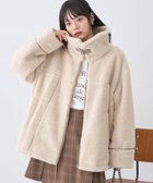 【アースミュージックアンドエコロジー/earth music&ecology】のボアZIPブルゾン 人気、トレンドファッション・服の通販 founy(ファニー) ファッション Fashion レディースファッション Fashion for Women アウター Coat / Outerwear Collection レディースジャケット・軽アウター Jackets ブルゾンジャケット・スポーティアウター Blouson Jackets おすすめ Recommended / Our Picks インナー Innerwear ジャケット Jacket, Outerwear スタイリッシュ Stylish, Fashionable フェイクレザー Faux Leather, PU Leather ブルゾン Blouson, Bomber Jacket ポケット Pocket, Pocket Detail 冬 Winter / This Winter A/W・秋冬 Autumn/Winter 防寒 Cold Protection, Winter-Ready thumbnail Ivory|ID: prp329100004714240 ipo3291000000034058369