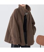 【アースミュージックアンドエコロジー/earth music&ecology】のボアZIPブルゾン 人気、トレンドファッション・服の通販 founy(ファニー) ファッション Fashion レディースファッション Fashion for Women アウター Coat / Outerwear Collection レディースジャケット・軽アウター Jackets ブルゾンジャケット・スポーティアウター Blouson Jackets おすすめ Recommended / Our Picks インナー Innerwear ジャケット Jacket, Outerwear スタイリッシュ Stylish, Fashionable フェイクレザー Faux Leather, PU Leather ブルゾン Blouson, Bomber Jacket ポケット Pocket, Pocket Detail 冬 Winter / This Winter A/W・秋冬 Autumn/Winter 防寒 Cold Protection, Winter-Ready thumbnail Brown|ID: prp329100004714240 ipo3291000000034058371