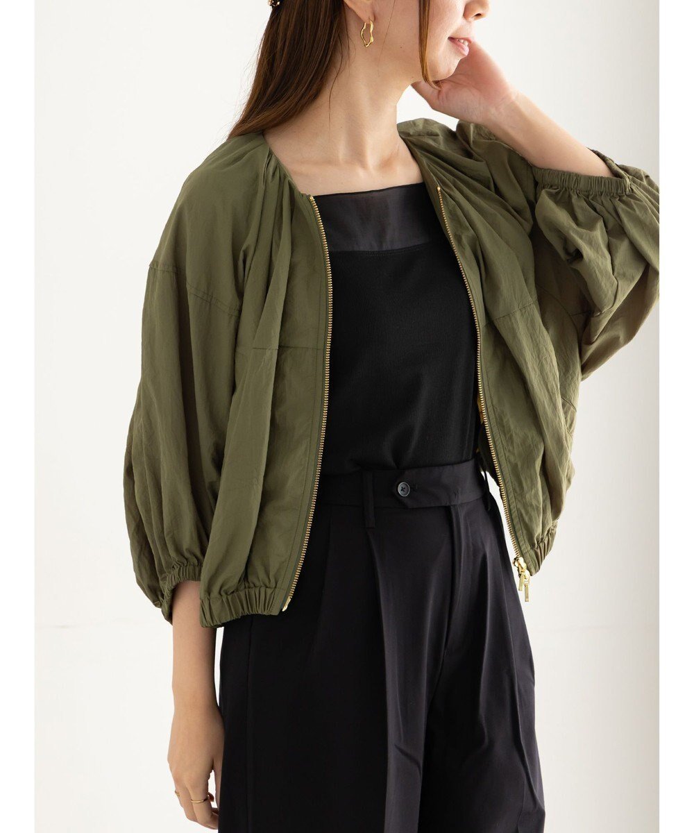 【テチチ/Te chichi】のタックギャザーボリュームポンチョブルゾン インテリア・キッズ・メンズ・レディースファッション・服の通販 founy(ファニー) ファッション Fashion レディースファッション Fashion for Women アウター Coat / Outerwear Collection レディースジャケット・軽アウター Jackets ブルゾンジャケット・スポーティアウター Blouson Jackets ポンチョ・ケープコート Ponchos & Capes ジャケット Jacket, Outerwear スリット Slit, Slit Detail バルーン Balloon, Balloon Silhouette フォルム Silhouette, Form ブルゾン Blouson, Bomber Jacket ロング Long, Long-Length 夏 Summer S/S・春夏 SS, Spring/Summer, Warm Season A/W・秋冬 Autumn/Winter カーキ|ID: prp329100004714241 ipo3291000000034058374