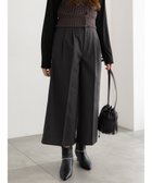 【テチチ/Te chichi】のパターンアソートワイドクロップトパンツ チャコールグレー|ID: prp329100004714242 ipo3291000000034058376