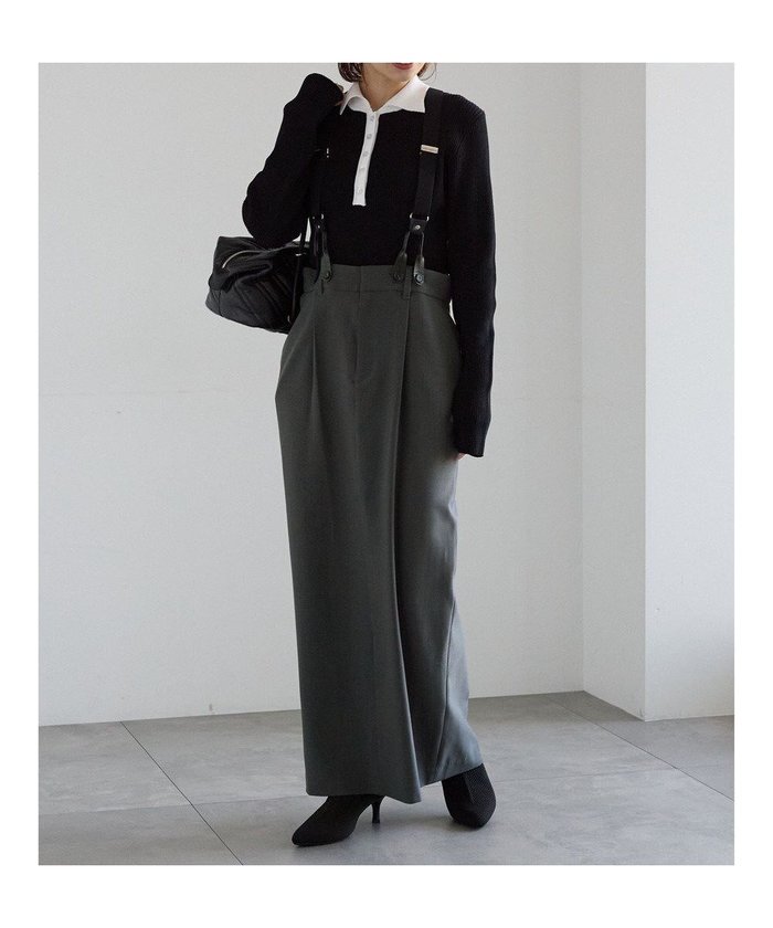 【テチチ/Te chichi】のサスペンダータイトスカート インテリア・キッズ・メンズ・レディースファッション・服の通販 founy(ファニー) https://founy.com/ ファッション Fashion レディースファッション Fashion for Women スカート Skirts サスペンダー Suspenders, Braces スリット Slit, Slit Detail ペンシル Pencil, Pencil Skirt マニッシュ Mannish, Boyish 夏 Summer S/S・春夏 SS, Spring/Summer, Warm Season A/W・秋冬 Autumn/Winter |ID: prp329100004714243 ipo3291000000036204862