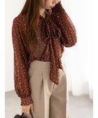 【テチチ/Te chichi】のパターンアソートシフォンボウタイブラウス《2025Autumn catalog vol.2 item》 人気、トレンドファッション・服の通販 founy(ファニー) ファッション Fashion レディースファッション Fashion for Women トップス・カットソー Cut & Sew Tops シャツ・ブラウス・オフィスカジュアル Elegant Blouses & Button-Ups 2025年 2025 2025-2026秋冬・A/W Autumn/Winter 2025–26 AW25–26 おすすめ Recommended / Our Picks インナー Innerwear クラシカル Classical, Vintage-Inspired シアー Sheer, See-Through シフォン Chiffon, Lightweight Fabric ジャケット Jacket, Outerwear タートルネック Turtleneck, High Neck ダウン Down, Puffer デニム Denim, Jeans Material トレンド Trend, Trending Now プリント Print, Printed Pattern 夏 Summer S/S・春夏 SS, Spring/Summer, Warm Season A/W・秋冬 Autumn/Winter thumbnail ボルドー|ID: prp329100004714249 ipo3291000000034188869