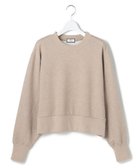 【ジェイプレスヨークストリート/J.PRESS YORK STREET】の【WOMEN】ラメ裏毛クルーネック スウェット ブラウン系|ID: prp329100004714252 ipo3291000000035830215