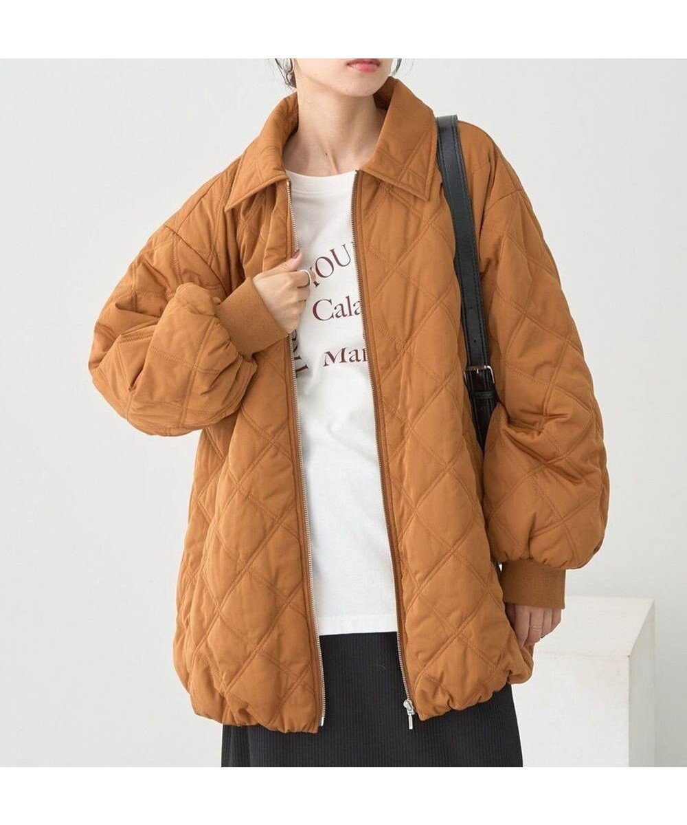 【アースミュージックアンドエコロジー/earth music&ecology】の【WEB限定】ダブルステッチキルティングコート 人気、トレンドファッション・服の通販 founy(ファニー) ファッション Fashion レディースファッション Fashion for Women アウター Coat / Outerwear Collection コート・ロングコート・ピーコート Long Coats, Peacoats & More レディースジャケット・軽アウター Jackets キルティング Quilted, Quilting ギャザー Gathered, Ruffled ジャケット Jacket, Outerwear ダブル Double, Double-Breasted フェミニン Feminine, Girly ポケット Pocket, Pocket Detail ミドル Middle Length, Mid Height A/W・秋冬 Autumn/Winter other-1|ID: prp329100004714256 ipo3291000000035830245