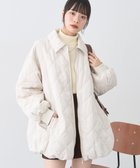 【アースミュージックアンドエコロジー/earth music&ecology】の【WEB限定】ダブルステッチキルティングコート Ivory|ID: prp329100004714256 ipo3291000000035830253