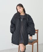 【アースミュージックアンドエコロジー/earth music&ecology】のキルティングバルーンコート 人気、トレンドファッション・服の通販 founy(ファニー) ファッション Fashion レディースファッション Fashion for Women アウター Coat / Outerwear Collection コート・ロングコート・ピーコート Long Coats, Peacoats & More レディースジャケット・軽アウター Jackets おすすめ Recommended / Our Picks キルティング Quilted, Quilting ジャケット Jacket, Outerwear バルーン Balloon, Balloon Silhouette フォルム Silhouette, Form ポケット Pocket, Pocket Detail A/W・秋冬 Autumn/Winter thumbnail Black|ID: prp329100004714260 ipo3291000000034058445