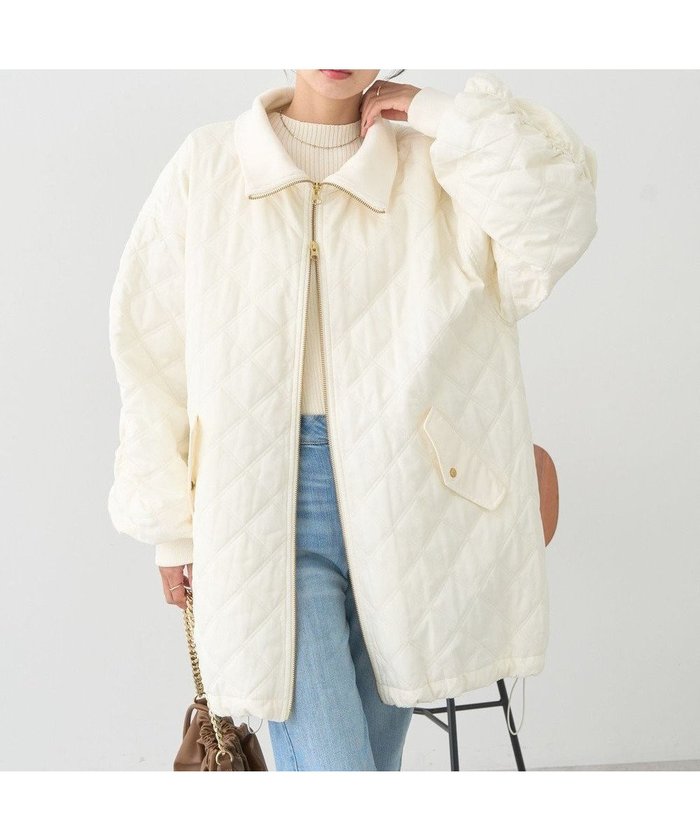 【アースミュージックアンドエコロジー/earth music&ecology】のキルティングバルーンコート インテリア・キッズ・メンズ・レディースファッション・服の通販 founy(ファニー) https://founy.com/ ファッション Fashion レディースファッション Fashion for Women アウター Coat / Outerwear Collection コート・ロングコート・ピーコート Long Coats, Peacoats & More レディースジャケット・軽アウター Jackets おすすめ Recommended / Our Picks キルティング Quilted, Quilting ジャケット Jacket, Outerwear バルーン Balloon, Balloon Silhouette フォルム Silhouette, Form ポケット Pocket, Pocket Detail A/W・秋冬 Autumn/Winter |ID: prp329100004714260 ipo3291000000035802325