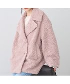 【アースミュージックアンドエコロジー/earth music&ecology】のループファーコート 人気、トレンドファッション・服の通販 founy(ファニー) ファッション Fashion レディースファッション Fashion for Women アウター Coat / Outerwear Collection コート・ロングコート・ピーコート Long Coats, Peacoats & More レディースジャケット・軽アウター Jackets おすすめ Recommended / Our Picks インナー Innerwear シンプル Simple, Minimal ジャケット Jacket, Outerwear ダブル Double, Double-Breasted フェミニン Feminine, Girly フォルム Silhouette, Form フロント Front, Front Design ポケット Pocket, Pocket Detail ループ Loop, Loop Knit 人気 Popular, Best Seller A/W・秋冬 Autumn/Winter thumbnail Pink Beige|ID: prp329100004714261 ipo3291000000035411702