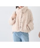 【アースミュージックアンドエコロジー/earth music&ecology】のプードルファーショートブルゾン Cream|ID: prp329100004714263 ipo3291000000035618699