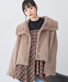 【アースミュージックアンドエコロジー/earth music&ecology】のファーショートブルゾン Mocha|ID: prp329100004714264 ipo3291000000035393550