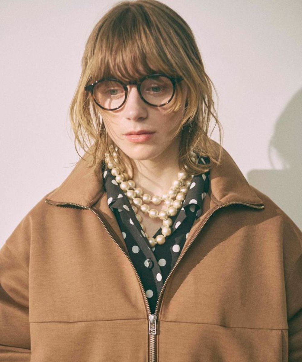 【フォルフォルモ/FORFORMO】の【洗える】Stand Collar Jersey Blouson スタンドカラージャージーブルゾン インテリア・キッズ・メンズ・レディースファッション・服の通販 founy(ファニー) 　ファッション　Fashion　レディースファッション　Fashion for Women　アウター　Coat / Outerwear Collection　レディースジャケット・軽アウター　Jackets　ブルゾンジャケット・スポーティアウター　Blouson Jackets　洗える　Machine Washable　ジャケット　Jacket, Outerwear　ドレス　Dress, One-Piece　フォルム　Silhouette, Form　ブルゾン　Blouson, Bomber Jacket　プリント　Print, Printed Pattern　羽織　Haori, Light Jacket　A/W・秋冬　Autumn/Winter　S/S・春夏　SS, Spring/Summer, Warm Season　新作・新入荷　New Arrivals / New In　おすすめ　Recommended / Our Picks　夏　Summer　キャメル|ID: prp329100004714279 ipo3291000000034058596