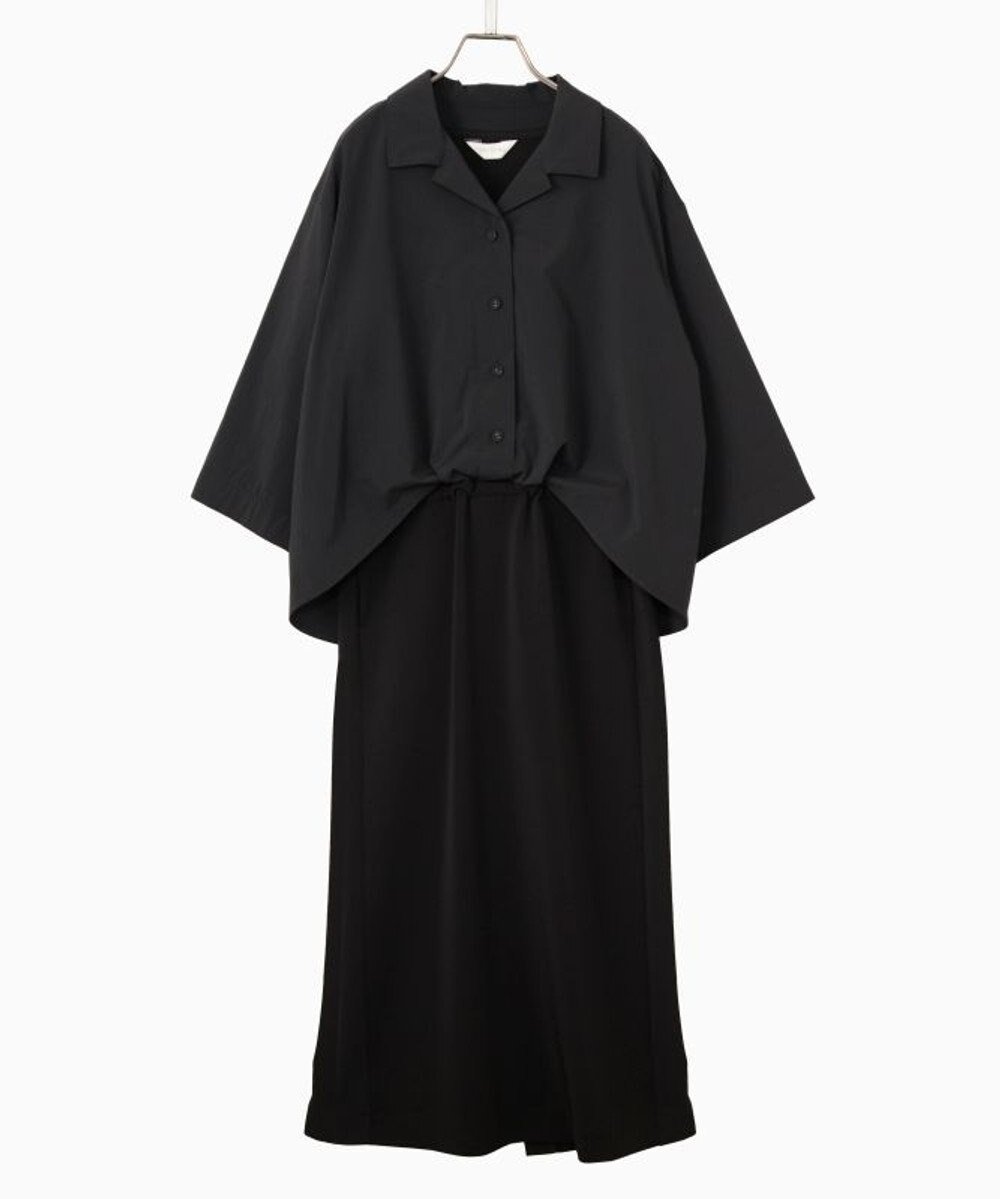 【フォルフォルモ/FORFORMO】の【洗える/UVカット】Layered Shirt One-piece レイヤードシャツワンピース 人気、トレンドファッション・服の通販 founy(ファニー) 　ファッション　Fashion　レディースファッション　Fashion for Women　ワンピース　Dresses　シャツワンピース / 1枚で着映えコーデ　Shirt Dresses　洗える　Machine Washable　ストレッチ　Stretch, Stretchy Fabric　バランス　Balance, Style Balance　フォルム　Silhouette, Form　ロールアップ　Roll-Up, Cuffed Hem　A/W・秋冬　Autumn/Winter　S/S・春夏　SS, Spring/Summer, Warm Season　夏　Summer　 other-1|ID: prp329100004714294 ipo3291000000034058689