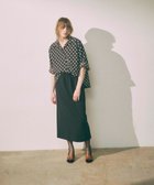 【フォルフォルモ/FORFORMO】の【洗える/UVカット】Layered Shirt One-piece レイヤードシャツワンピース プリントブラック|ID: prp329100004714294 ipo3291000000034058692