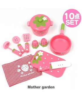 【マザーガーデン/Mother garden / KIDS】のマザーガーデン 野いちごままごと キッチンツールセット《粒々いちご柄 》 人気、トレンドファッション・服の通販 founy(ファニー) ファッション Fashion キッズファッション Fashion for Kids ガーデン Garden, Gardening お家時間・ステイホーム Stay Home / At Home クリスマス X'mas Christmas / X'mas ギフト プレゼント Gift / Present |ID:prp329100004714314