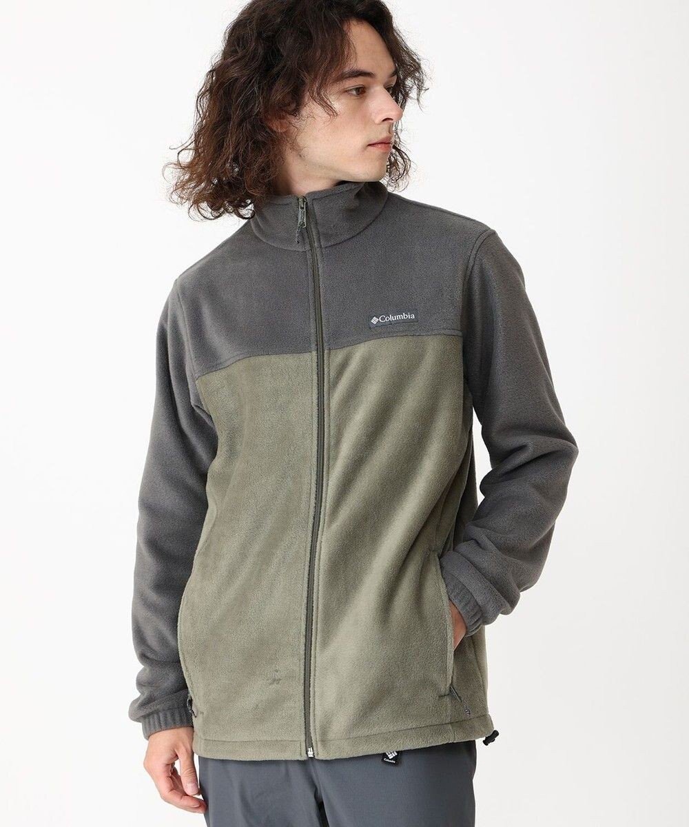 【コロンビア/Columbia / MEN】のColumbia/ スティーンズマウンテンフルジップフリース2.0 /コロンビア インテリア・キッズ・メンズ・レディースファッション・服の通販 founy(ファニー) 　ファッション　Fashion　メンズファッション　Fashion for Men　トップス・カットソー　Cut & Sew Tops　新作・新入荷　New Arrivals / New In　アウトドア　Outdoor Clothing　ベーシック　Basic, Essential　ロング　Long, Long-Length　人気　Popular, Best Seller　夏　Summer　定番　Standard, Basic Item　S/S・春夏　SS, Spring/Summer, Warm Season　A/W・秋冬　Autumn/Winter　Shark、 Stone Green|ID: prp329100004714322 ipo3291000000034058800