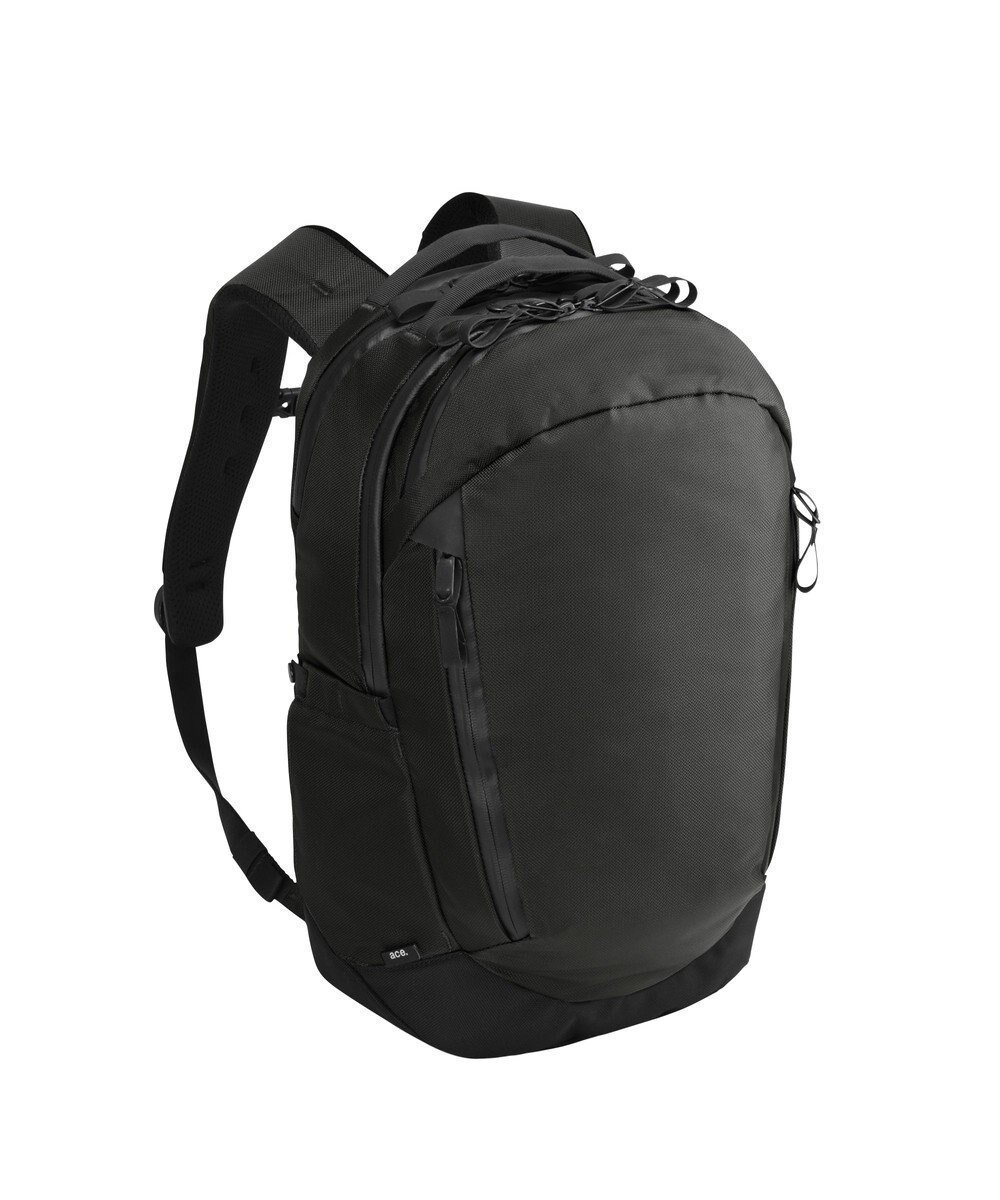 【エース バッグズ アンド ラゲッジ/ACE BAGS & LUGGAGE / MEN】のace. ラグマスター2 ビジネスリュック 撥水・耐水 A4サイズ 14インチPC収納 19L 17761 エース インテリア・キッズ・メンズ・レディースファッション・服の通販 founy(ファニー) ファッション Fashion メンズファッション Fashion for Men バッグ Bags 傘 Umbrella, Parasol ショルダー Shoulder, Shoulder Strap スリム Slim, Slim Fit フロント Front, Front Design ポケット Pocket, Pocket Detail メッシュ Mesh, Net Fabric リュック Backpack, Rucksack 再入荷 Restock / Back in Stock 夏 Summer スーツケース キャリーケース Suitcase / Carry Case ビジネス 仕事 通勤 Business / Work / Commuting ブラック|ID: prp329100004714327 ipo3291000000034242868